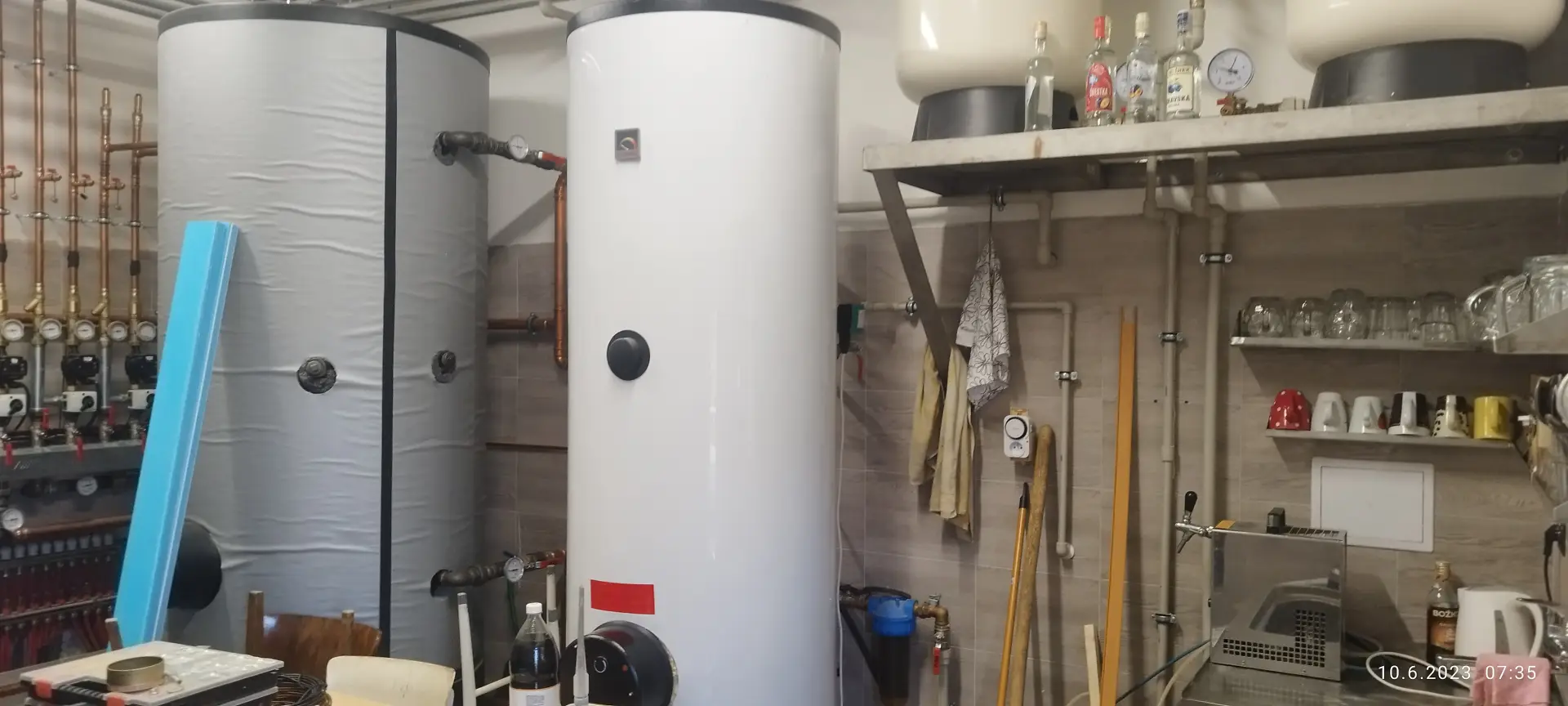 Velkoobjemové akumulační nádrže pro efektivní skladování tepla