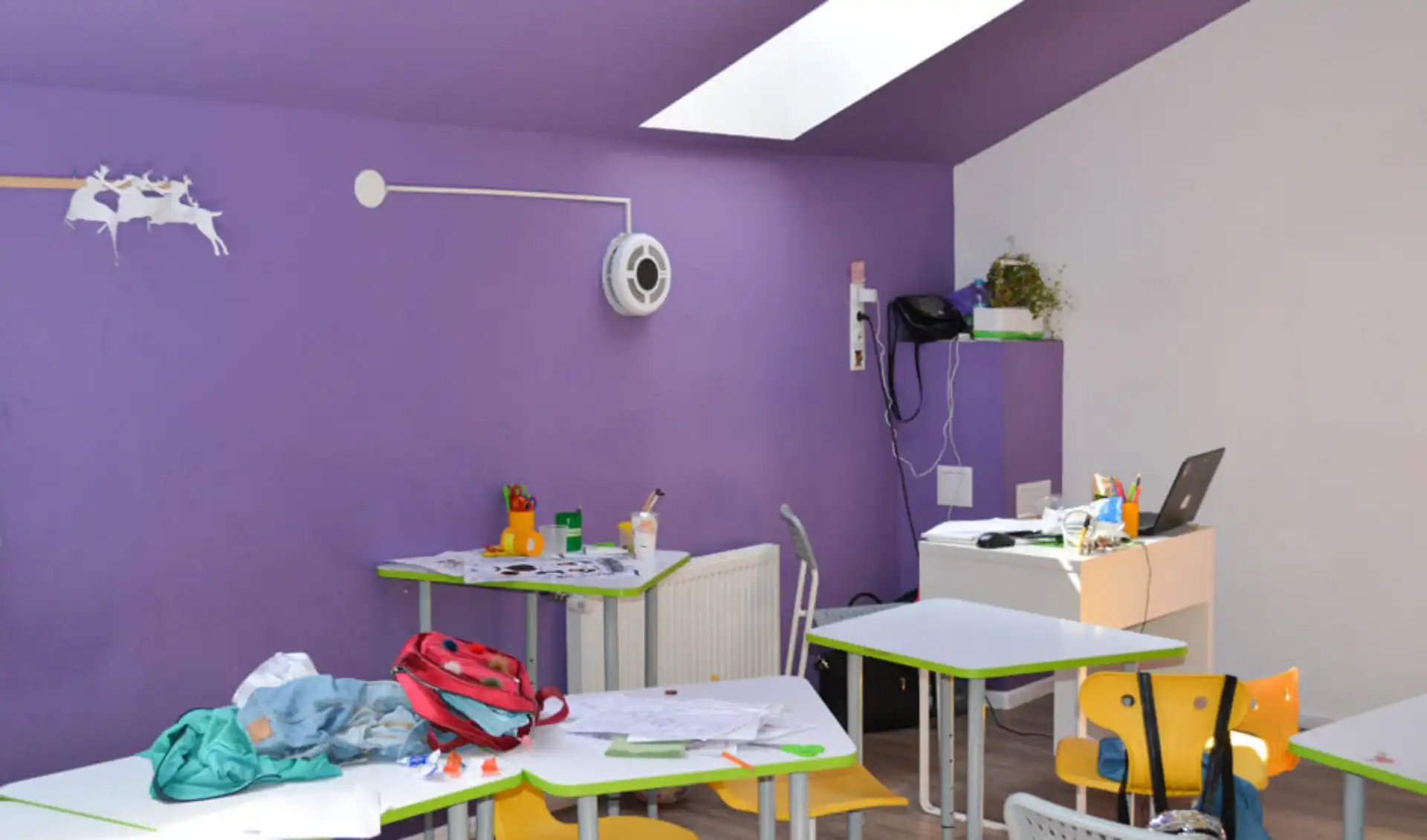 Lokální rekuperace vzduchu pro zdravé prostředí v dětské herně